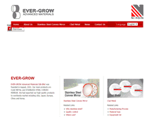 Tablet Screenshot of ever-grow.com.my